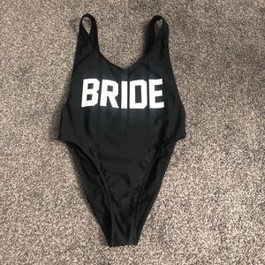 Bride swimsuit